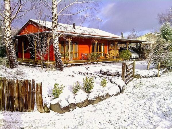 The Ski House On Miharo - Rangataua Holiday Home โอฮาคูเน ภายนอก รูปภาพ